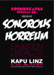 Soundscapes Sonorous-Horreum flyer